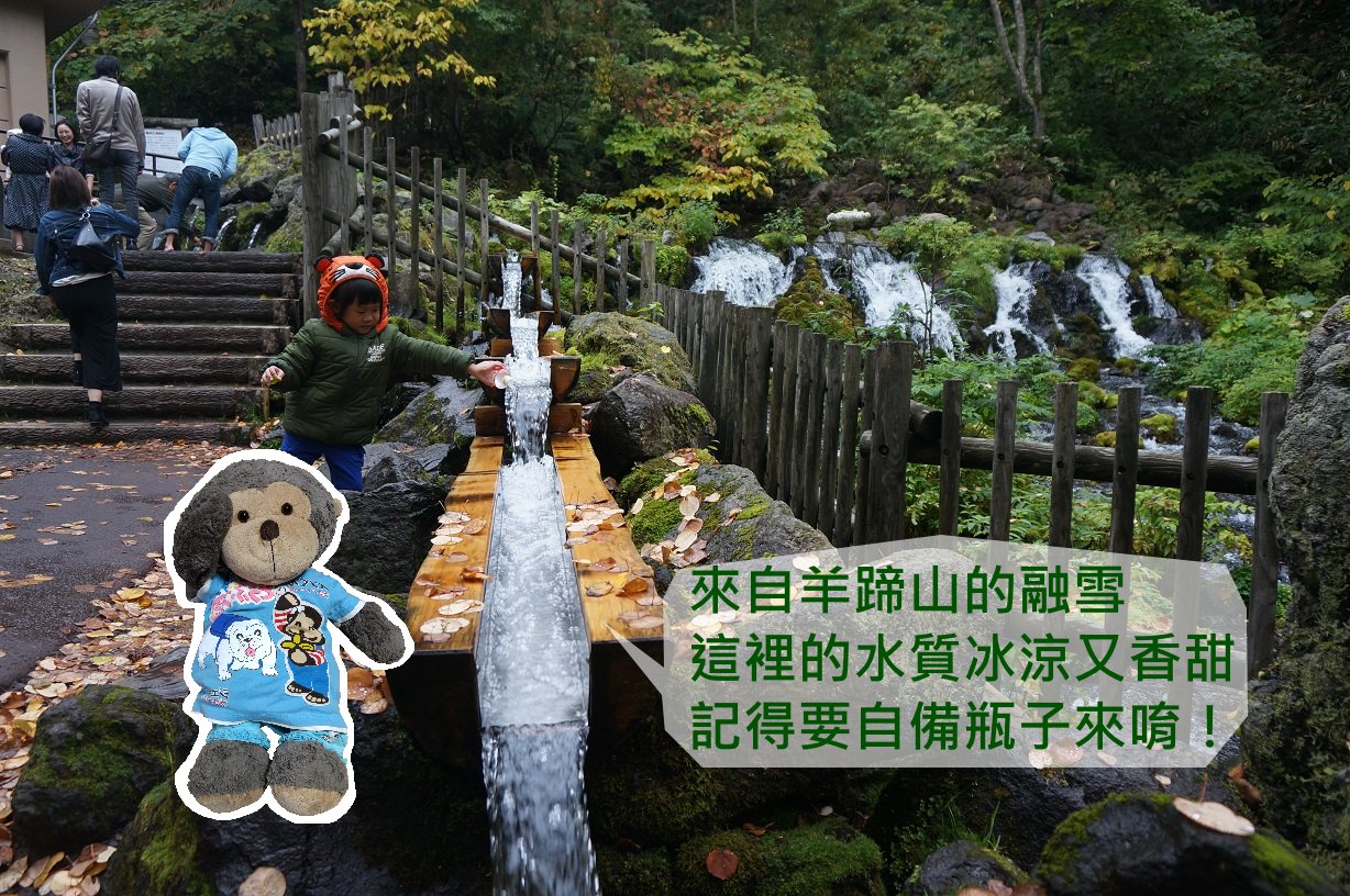 【日本．北海道】★★★☆☆ 京極名水公園 - 來暢飲清涼的山泉水吧！
